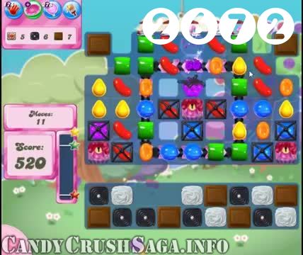 Candy Crush Saga : Level 2672 – Videos, Cheats, Tips and Tricks