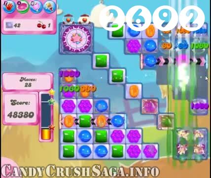 Candy Crush Saga : Level 2692 – Videos, Cheats, Tips and Tricks