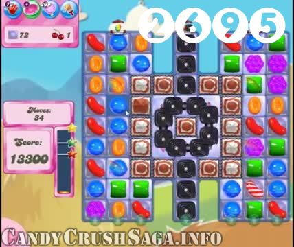 Candy Crush Saga : Level 2695 – Videos, Cheats, Tips and Tricks