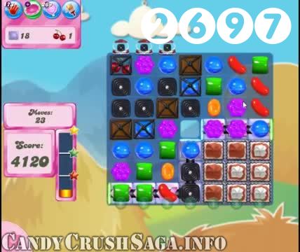 Candy Crush Saga : Level 2697 – Videos, Cheats, Tips and Tricks