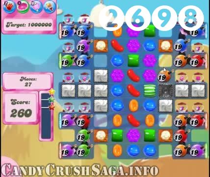 Candy Crush Saga : Level 2698 – Videos, Cheats, Tips and Tricks