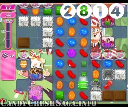 Candy Crush Saga : Level 2814 – Videos, Cheats, Tips and Tricks