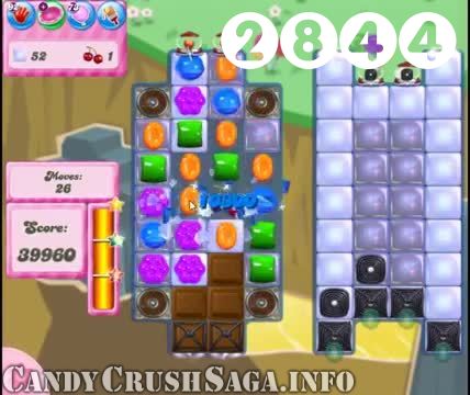 Candy Crush Saga : Level 2844 – Videos, Cheats, Tips and Tricks
