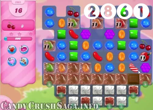 Candy Crush Saga : Level 2861 – Videos, Cheats, Tips and Tricks