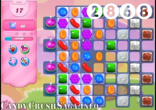 Candy Crush Saga : Level 2868 – Videos, Cheats, Tips and Tricks