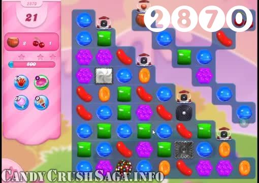 Candy Crush Saga : Level 2870 – Videos, Cheats, Tips and Tricks
