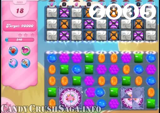 Candy Crush Saga : Level 2885 – Videos, Cheats, Tips and Tricks