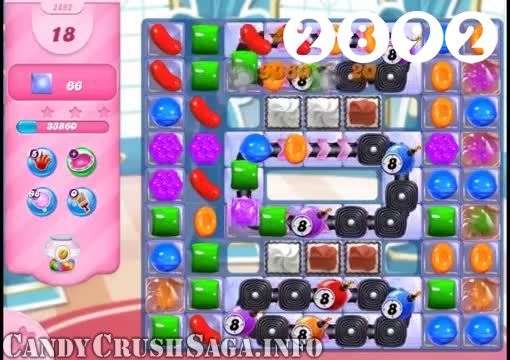 Candy Crush Saga : Level 2892 – Videos, Cheats, Tips and Tricks