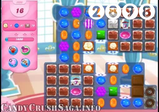 Candy Crush Saga : Level 2898 – Videos, Cheats, Tips and Tricks