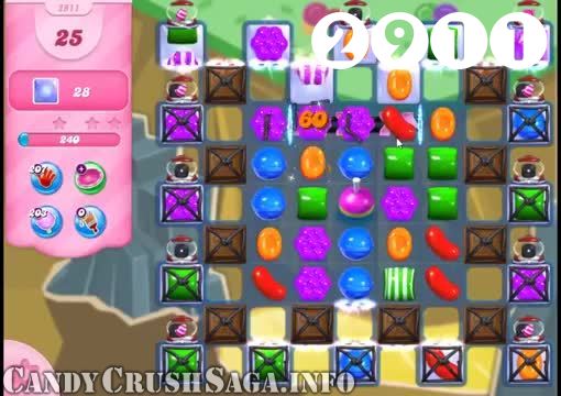 Candy Crush Saga : Level 2911 – Videos, Cheats, Tips and Tricks