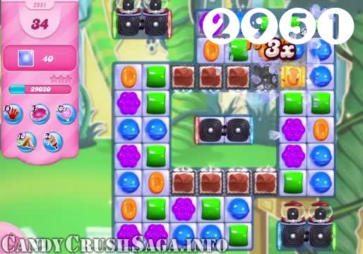 Candy Crush Saga : Level 2951 – Videos, Cheats, Tips and Tricks