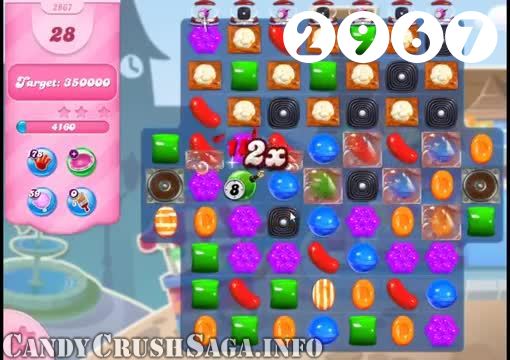 Candy Crush Saga : Level 2967 – Videos, Cheats, Tips and Tricks