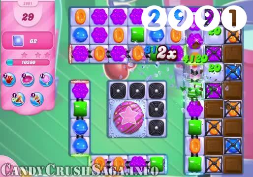 Candy Crush Saga : Level 2991 – Videos, Cheats, Tips and Tricks
