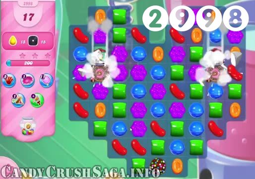 Candy Crush Saga : Level 2998 – Videos, Cheats, Tips and Tricks