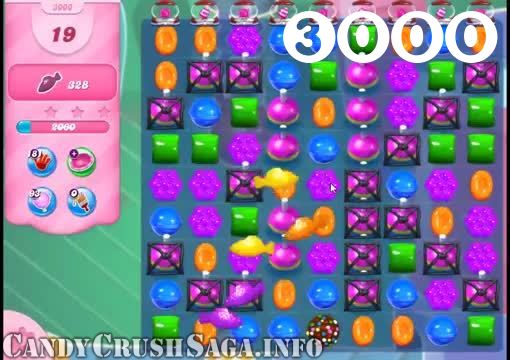 Candy Crush Saga : Level 3000 – Videos, Cheats, Tips and Tricks