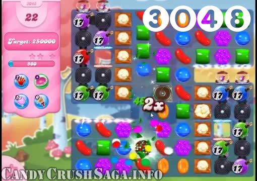 Candy Crush Saga : Level 3048 – Videos, Cheats, Tips and Tricks