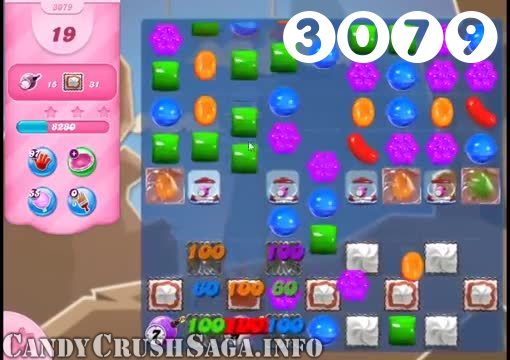 Candy Crush Saga : Level 3079 – Videos, Cheats, Tips and Tricks