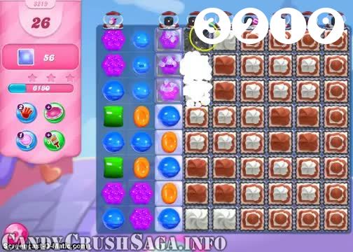 Candy Crush Saga : Level 3219 – Videos, Cheats, Tips and Tricks