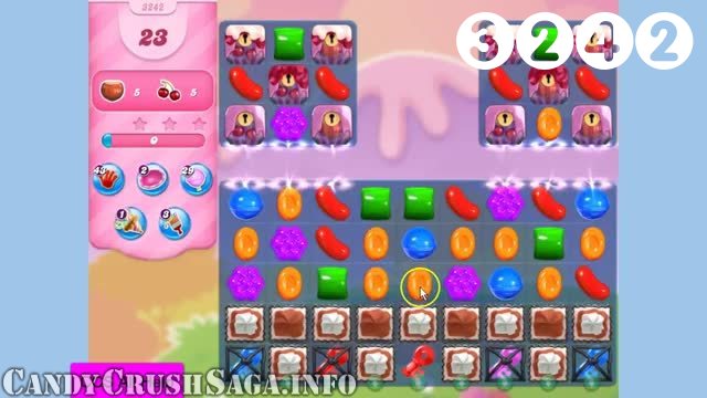Candy Crush Saga : Level 3242 – Videos, Cheats, Tips and Tricks