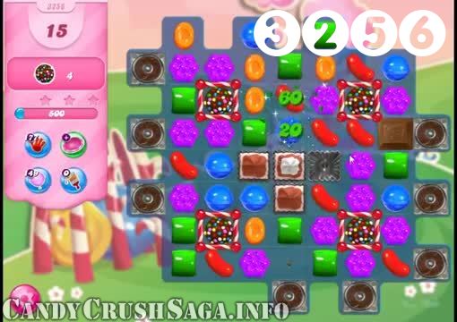 Candy Crush Saga : Level 3256 – Videos, Cheats, Tips and Tricks