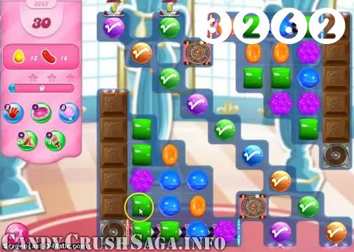 Candy Crush Saga : Level 3262 – Videos, Cheats, Tips and Tricks