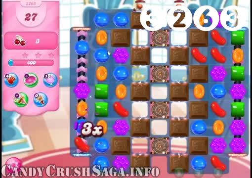 Candy Crush Saga : Level 3263 – Videos, Cheats, Tips and Tricks