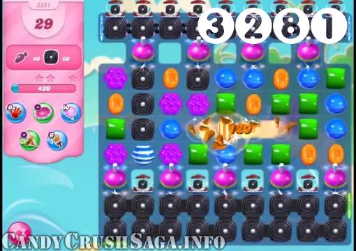 Candy Crush Saga : Level 3281 – Videos, Cheats, Tips and Tricks