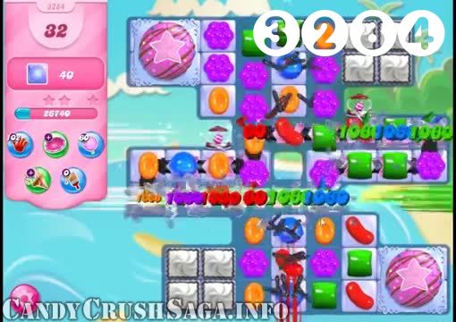 Candy Crush Saga : Level 3284 – Videos, Cheats, Tips and Tricks