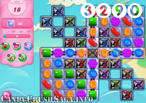 Candy Crush Saga : Level 3290 – Videos, Cheats, Tips and Tricks