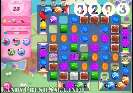 Candy Crush Saga : Level 3293 – Videos, Cheats, Tips and Tricks