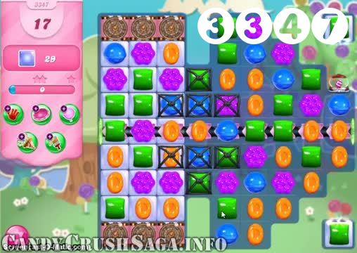 Candy Crush Saga : Level 3347 – Videos, Cheats, Tips and Tricks