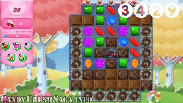 Candy Crush Saga : Level 3429 – Videos, Cheats, Tips and Tricks