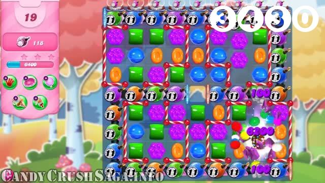 Candy Crush Saga : Level 3430 – Videos, Cheats, Tips and Tricks