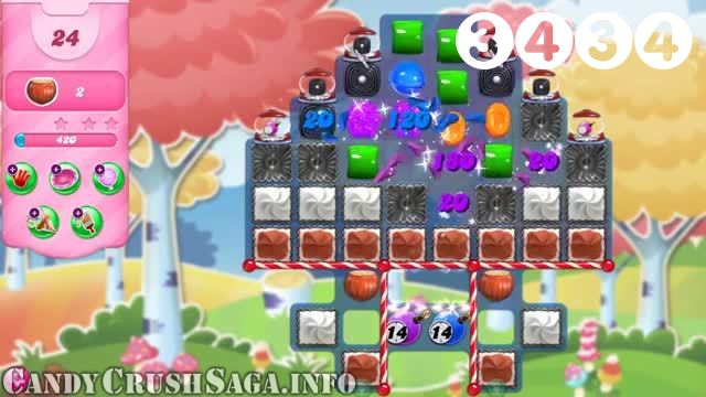 Candy Crush Saga : Level 3434 – Videos, Cheats, Tips and Tricks