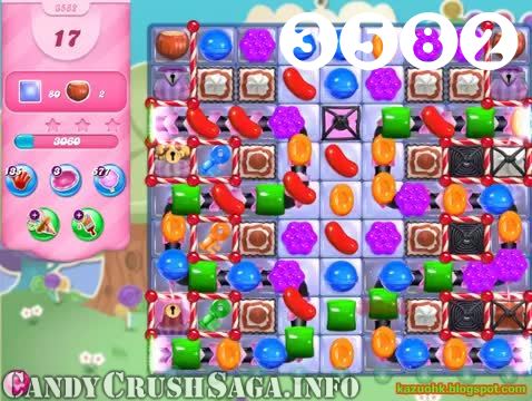 Candy Crush Saga : Level 3582 – Videos, Cheats, Tips and Tricks