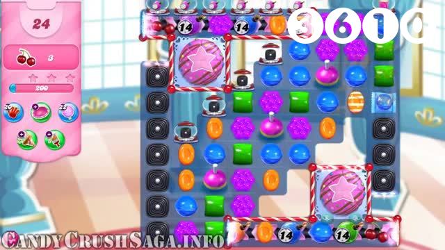 Candy Crush Saga : Level 3610 – Videos, Cheats, Tips and Tricks