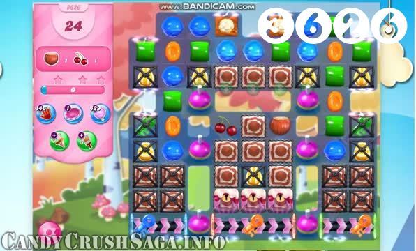Candy Crush Saga : Level 3626 – Videos, Cheats, Tips and Tricks
