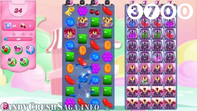 Candy Crush Saga : Level 3700 – Videos, Cheats, Tips and Tricks