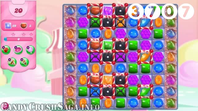 Candy Crush Saga : Level 3707 – Videos, Cheats, Tips and Tricks