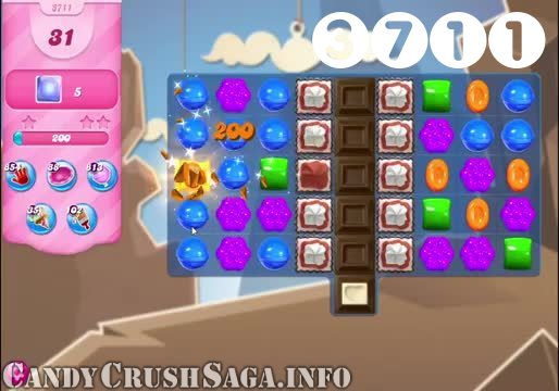 Candy Crush Saga : Level 3711 – Videos, Cheats, Tips and Tricks
