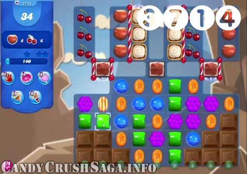 Candy Crush Saga : Level 3714 – Videos, Cheats, Tips and Tricks
