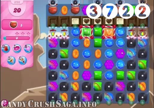 Candy Crush Saga : Level 3722 – Videos, Cheats, Tips and Tricks