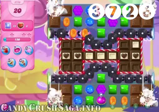 Candy Crush Saga : Level 3726 – Videos, Cheats, Tips and Tricks