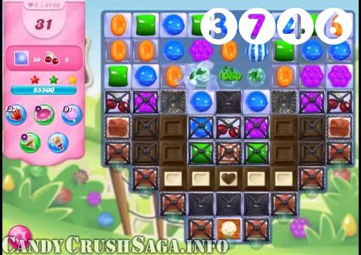 Candy Crush Saga : Level 3746 – Videos, Cheats, Tips and Tricks