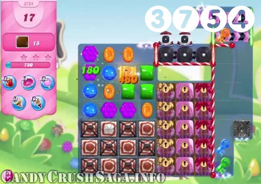 Candy Crush Saga : Level 3754 – Videos, Cheats, Tips and Tricks