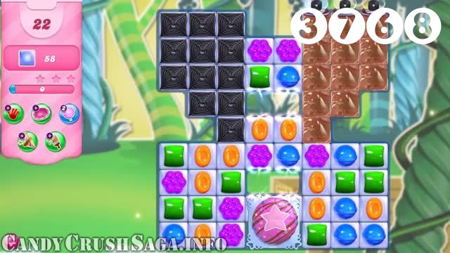 Candy Crush Saga : Level 3768 – Videos, Cheats, Tips and Tricks