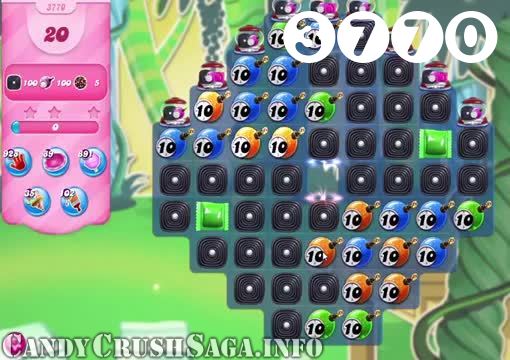 Candy Crush Saga : Level 3770 – Videos, Cheats, Tips and Tricks