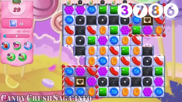 Candy Crush Saga : Level 3786 – Videos, Cheats, Tips and Tricks