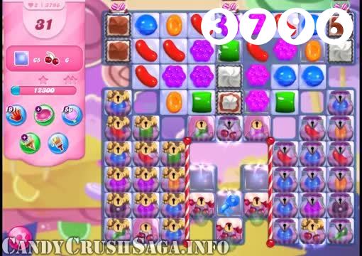 Candy Crush Saga : Level 3796 – Videos, Cheats, Tips and Tricks