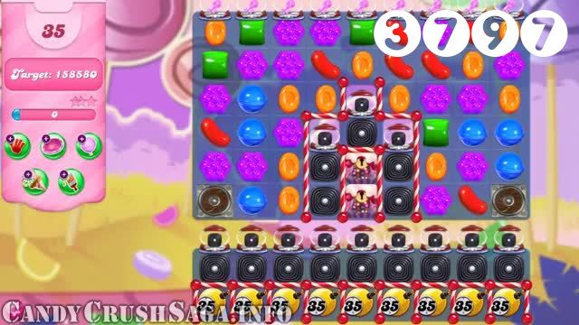 Candy Crush Saga : Level 3797 – Videos, Cheats, Tips and Tricks